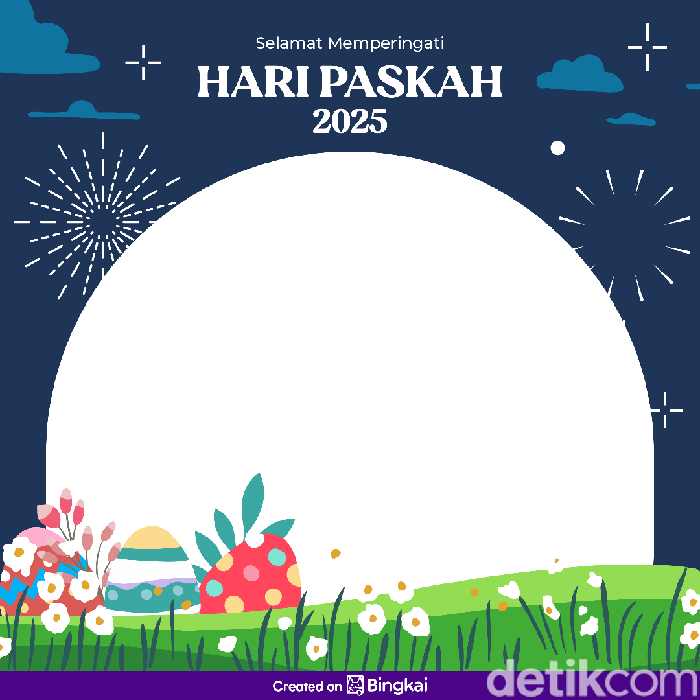 Twibbon Hari Paskah 2025