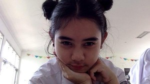 Ziva Magnolya begitu menggemaskan dengan rambut cepol dua di atas kepala. Foto: Instagram Ziva Magnolya