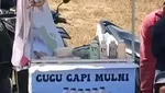 10 Tulisan di Gerobak Penjual Makanan Ini Bikin Ngakak