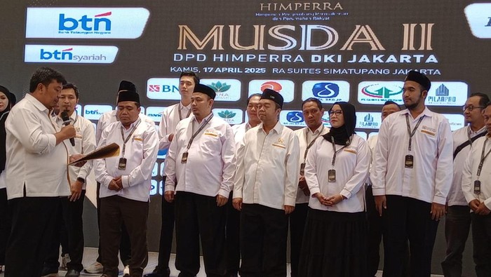 Ajang Musyawarah Daerah atau Musda II DPD HIMPERRA Jakarta di Hotel RA Suites Simatupang.