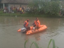 Balita Diduga Tenggelam di Sungai, BPBD Sidoarjo Masih Dalam Pencarian