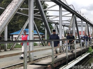 Dengar Aspirasi Masyarakat, Pemkab Kukar Komitmen Jaga Sejarah Jembatan Besi