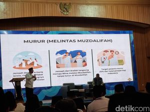 Cegah Kepadatan di Muzdalifah, 25% Jemaah Haji RI Bakal Diikutkan Murur