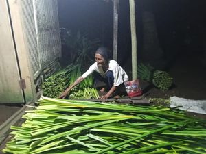 Semangat Enih, Perajin Daun Pandan yang Tetap Kerja Meski Usia Senja