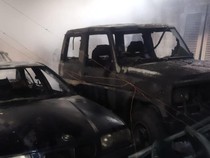 Kebakaran Garasi Hanguskan 7 Mobil Mewah Diduga Akibat Korsleting Listrik