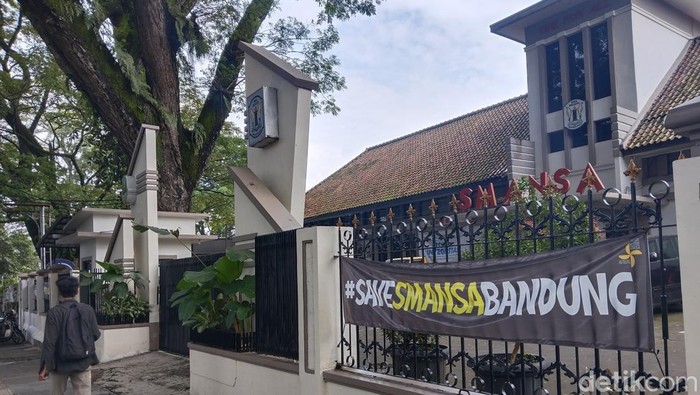 Kondisi di Smansa Bandung, Jumat (18/4/2025)