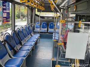 Tak Ada Warga yang Naik Bus Trans Metro Dewata di Hari Pertama Uji Coba