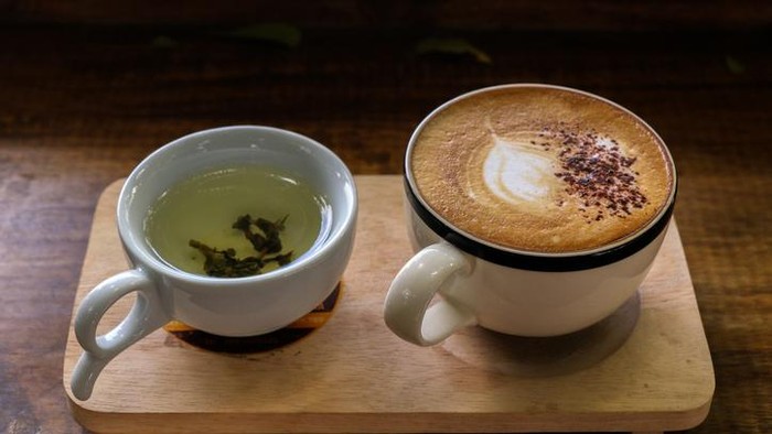 pengalaman pria beralih konsumsi kopi ke teh hijau