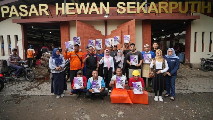 Kunjungan Ning Ita Ke Pasar Hewan Sekarputih di Kota Mojokerto