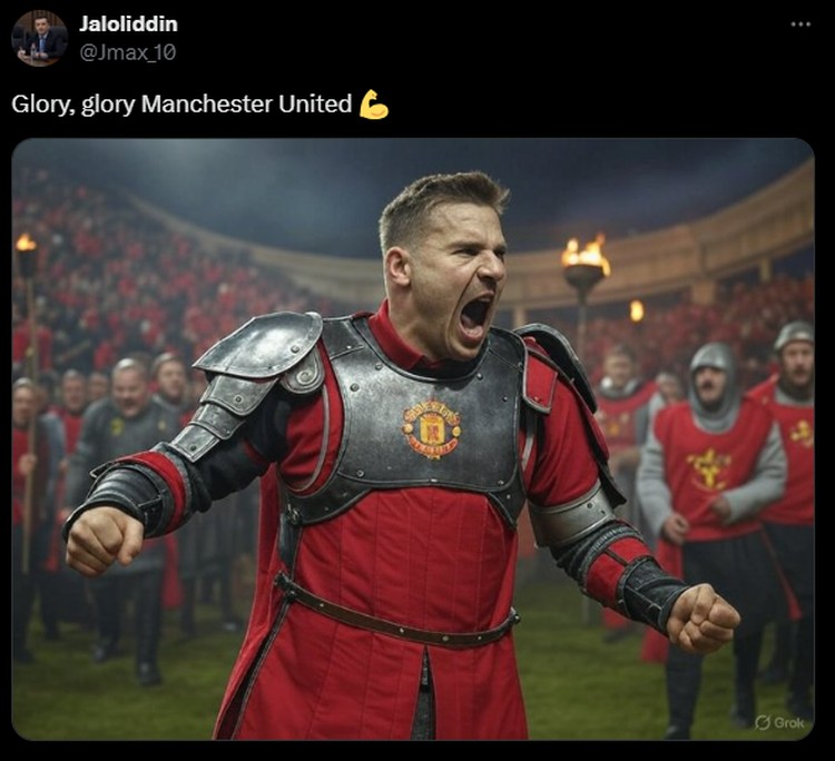 Meme Manchester United Menang dari Lyon, Real Madrid Kena Sindir Manchester United berhasil mengalahkan Lyon di leg kedua perempatfinal Liga Europa dengan skor 5-4. Berikut sederet meme kemenangan tim berjuluk Setan Merah.