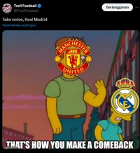 Manchester United berhasil mengalahkan Lyon di leg kedua perempatfinal Liga Europa dengan skor 5-4. Berikut sederet meme kemenangan tim berjuluk Setan Merah.