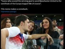 Meme Manchester United Menang dari Lyon, Real Madrid Kena Sindir