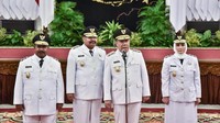Kedua pimpinan daerah provinsi tersebut yaitu pasangan John Tabo dan Ones Pahabol dari Papua Pegunung, serta Hidayat Arsani dan Hellyana dari Bangka Belitung, dilantik langsung oleh Presiden Prabowo Subianto. Mereka dilantik setelah ada putusan Mahkamah Konstitusi. Dok. Istimewa