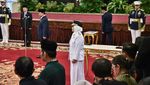 Momen Pelantikan Gubernur Bangka Belitung dan Papua Pegunungan di Istana