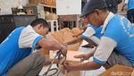 Napi Lapas Jombang Olah Limbah Kayu Jadi Beragam Kerajinan