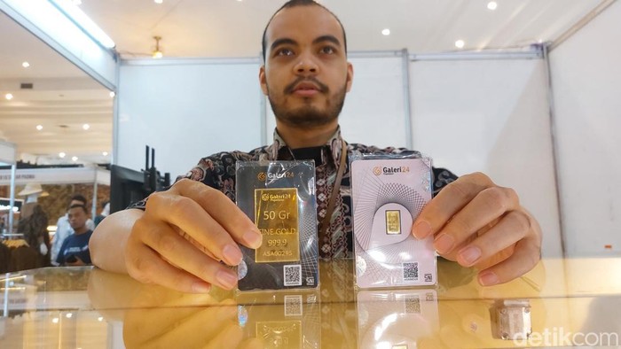 Penjualan emas di Bandung.