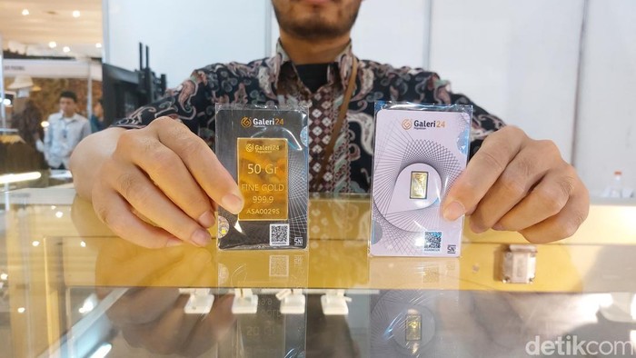 Penjualan emas di Bandung.