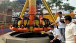 Wahana Ekstrem 360 Pendulum Jatim 1 Park Disetop Polisi Usai Pengunjung Terjatuh