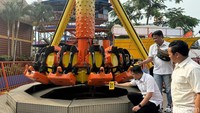Selain menutup wahana tersebut, petugas kepolisian juga telah melakukan olah Tempat Kejadian Perkara (TKP) serta meminta keterangan kepada beberapa saksi.