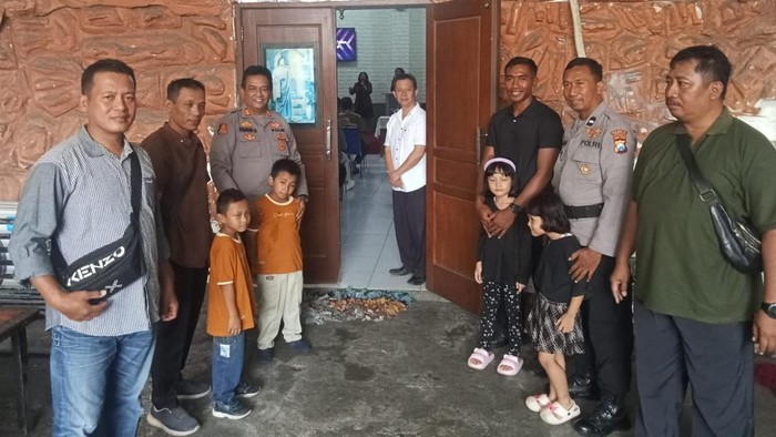 Polresta Sidoarjo Amankan Ibadah Jumat Agung di Sejumlah Gereja