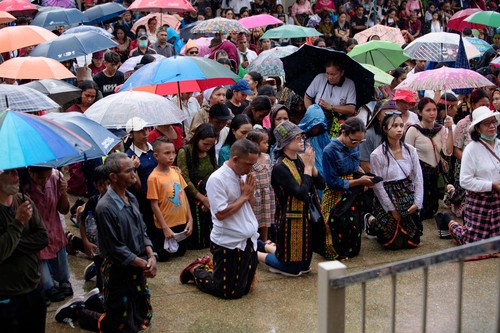 Proses Jalan Salib Jumat Agung di Labuan Bajo, Manggarai Barat, NTT, Jumat (18/4/2025) (Dok. Keuskupan Labuan Bajo)