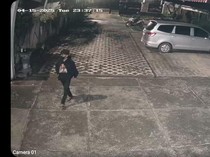Motor Dinas Lurah di Lubuklinggau Dicuri, Aksi Pelaku Terekam CCTV