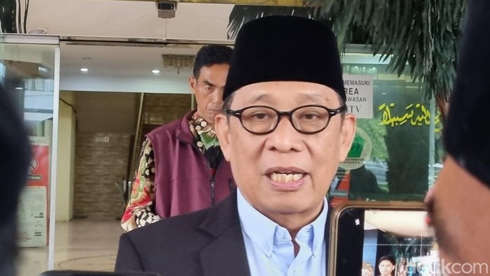 Staf Khusus Menteri Agama (Menag) Ismail Cawidu (Haris/detikcom)
