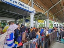 Libur Sekolah Usai, 40 Ribu Penumpang Naik Kereta di Daop 8 Surabaya