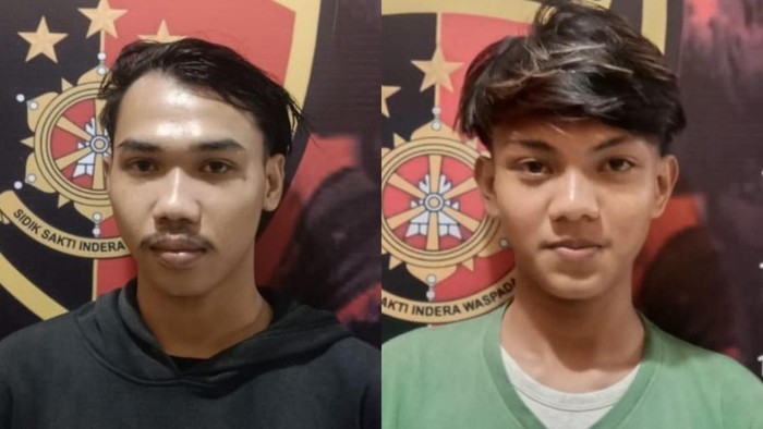Tampang 2 remaja pelaku pembusuran di Maros.