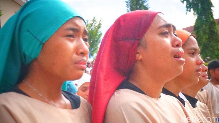 Teatrikal Jalan Salib di Gereja Katolik Santa Maria Imakulata Tarakan.