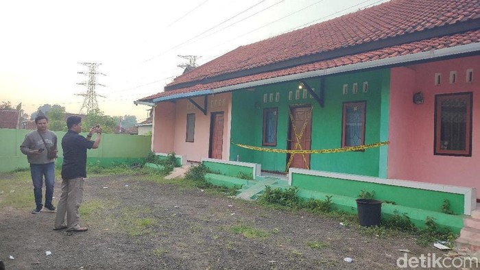 Tempat kejadian penemuan mayat wanita terlilit lakban di sebuah kosan Ciamis.