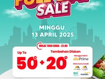 Besok Merapat ke Transmart Full Day Sale! Ada Pesta Diskon Meriah 50% + 20%