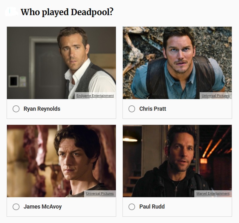 Seberapa besar pengetahuan kalian soal dunia perfilman nih? Yuk kita tes dengan menebak sederet aktor berikut.