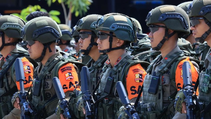 Apel gelar pasukan pencarian Iptu Tomi Samuel Marbun.