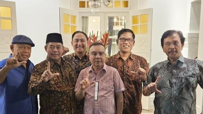 Dasco bertemu Eggi Sudjana-Syahganda Nainggolan Bahas Desa Lahat