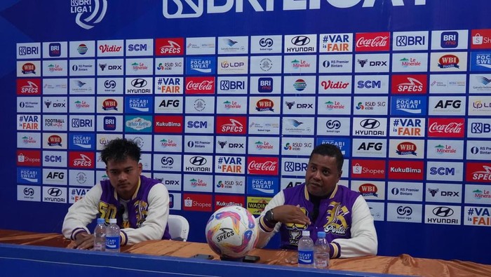 Divaldo Alves dan Husna Al Malik jelang laga melawan Persija Jakarta