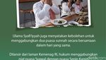 Hukum Menggabungkan Puasa Syawal dengan Puasa Senin Kamis