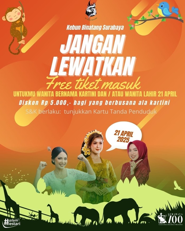 KBS Siapkan Promo Spesial untuk Pengunjung peringati hari kartini