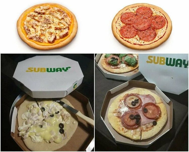 Kocak! Tertipu Foto Iklan Makanan, Aslinya Beda Banget