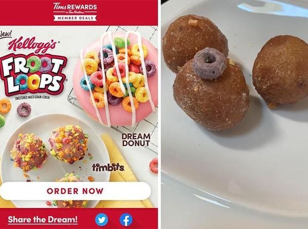 Kocak! Tertipu Foto Iklan Makanan, Aslinya Beda Banget