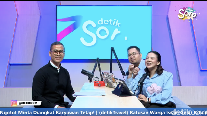 Legal & Corporate Secretary TSI, Bara Tamardi Kusno, dalam wawancara bersama Detik Sore
