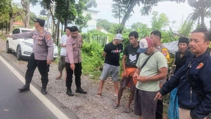 Lokasi TKP begal di jalur Pantura Kapongan, Situbndo