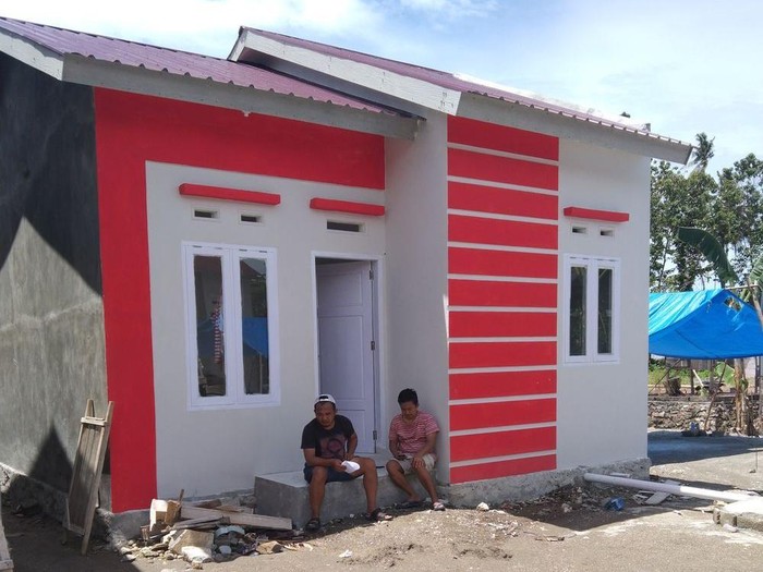 Penampakan rumah di Grand Adhea City