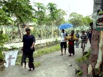 Balita Hilang di Sidoarjo Ditemukan Meninggal di Sungai Ponokawan