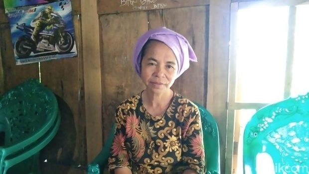Marta Hajnah (56 Tahun), penjaga Uma Leme.