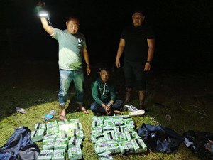 Potret 38 Kg Sabu dan Kurir Pengawal yang Ditangkap Bareskrim