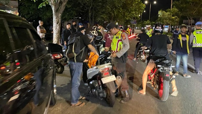 Razia balap liar di Banda Aceh. (Dok Polresta Banda Aceh)