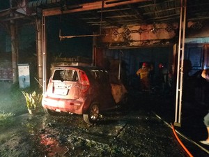 Ruko di Tebing Tinggi Terbakar Akibat Tumpahan Parfum Laundry, 2 Orang Luka