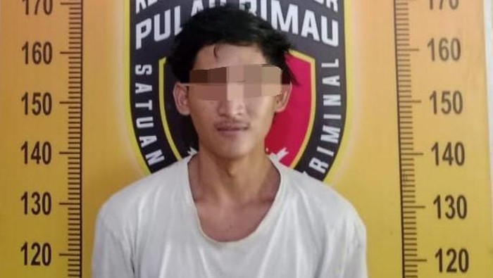Tampang pelaku pencurian gardan mobil di Banyuasin ditangkap
