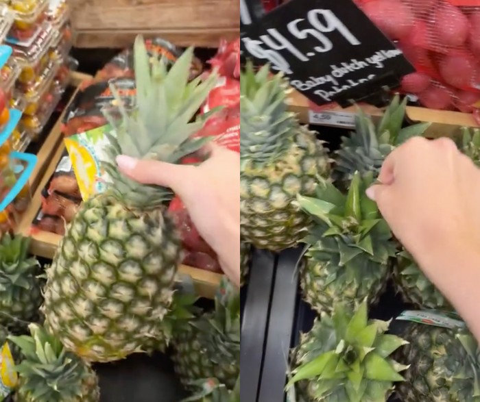 Trik Mudah Pilih Nanas Matang, Cermati Bagian Mahkotanya